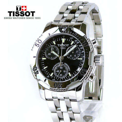 TISSOT Men's Chronograph Watch PRS200 T17.1.486.55